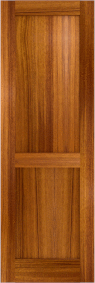 Flat  Panel   Valley  Forge  Teak  Shutters